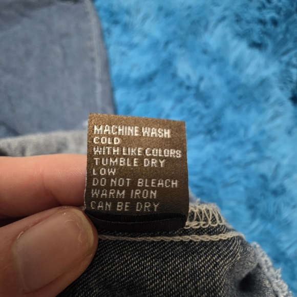 J. Mclaughlin Jones Indigo Denim Dress Size Xsmall - Picture 4 of 11